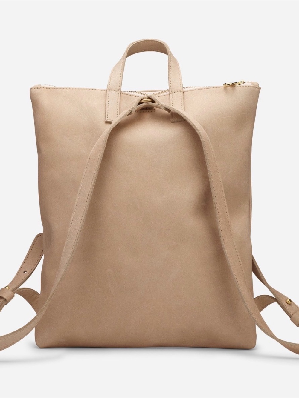 Parker Clay Miramar Leather Backpack - Sand - Picture 4 of 11